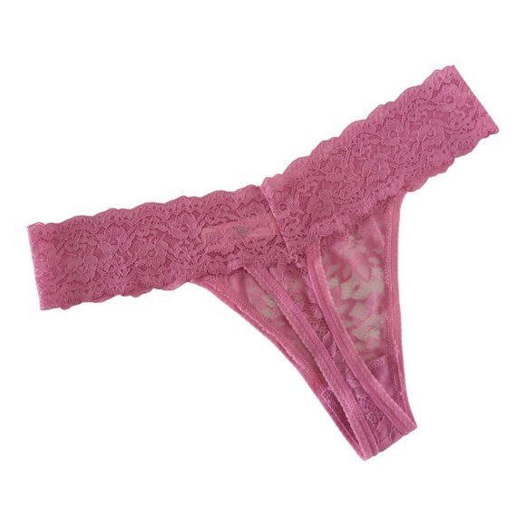 new Pink Lace Thong M - Picture 2 of 5